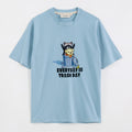 Trash Day Tee - Powder Blue