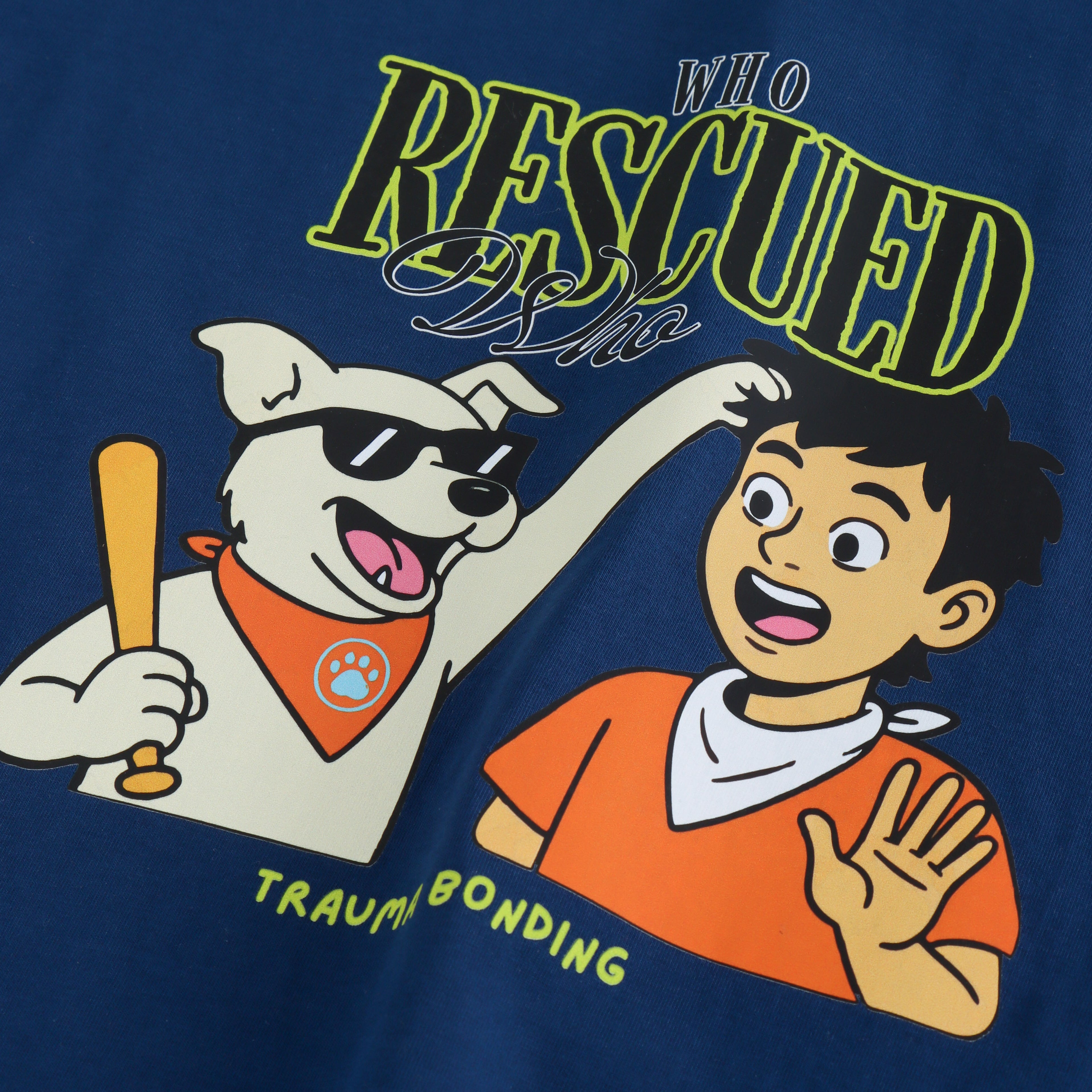 Who Rescued Who? - Midnight Blue (Male)